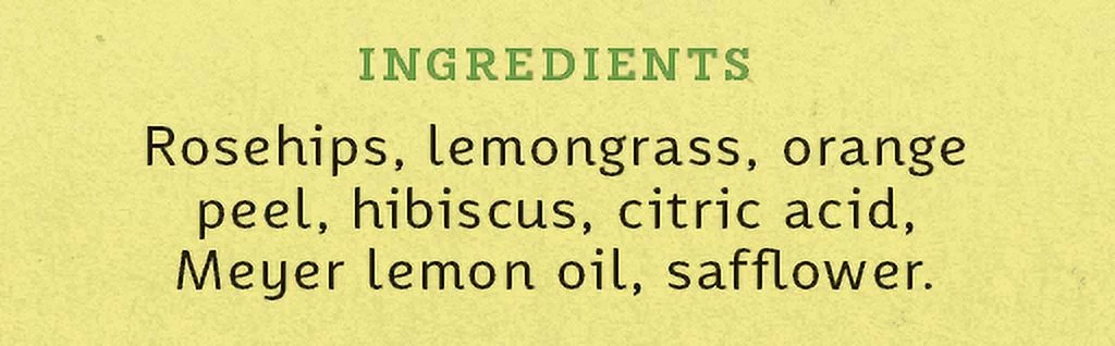 Stash Tea Meyer Lemon Herbal Tea Bags, 20 Count