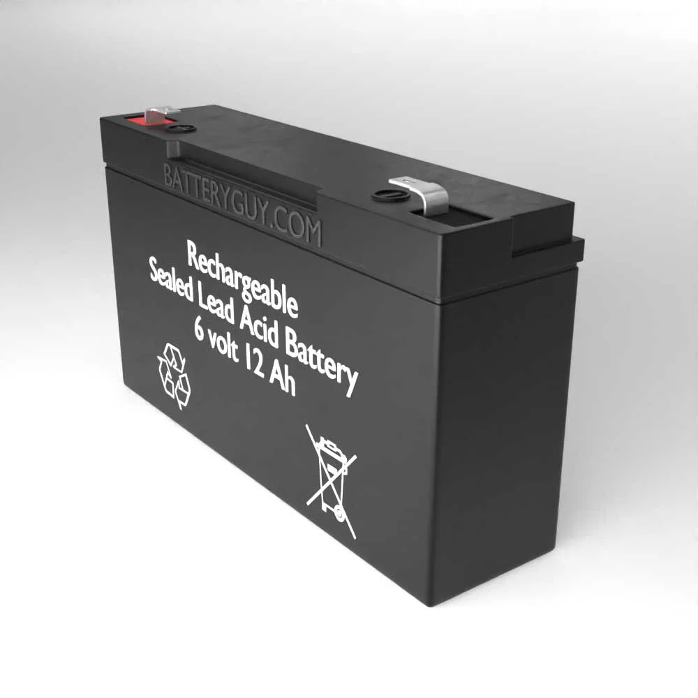 BatteryGuy Lil Red Tractor IGED1068 replacement 6V 12Ah battery - BatteryGuy brand equivalent