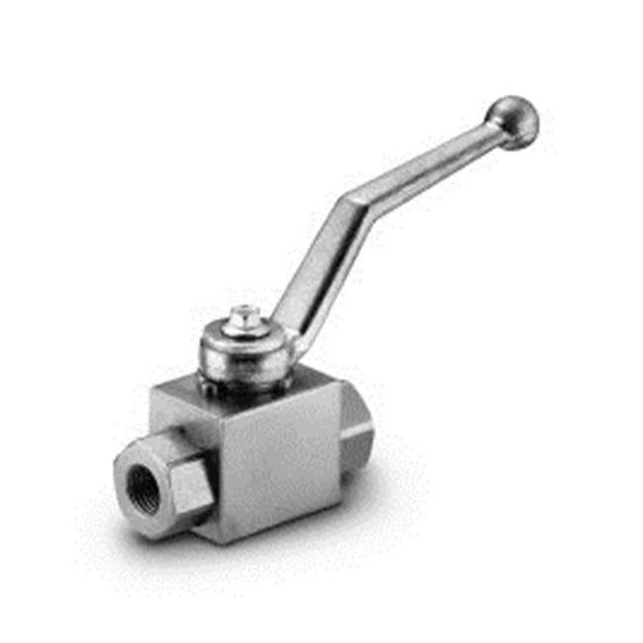 Midland Industries GE2114TNPT 1.25 in. NPT Two Way Steel High Preesure Ball Valve