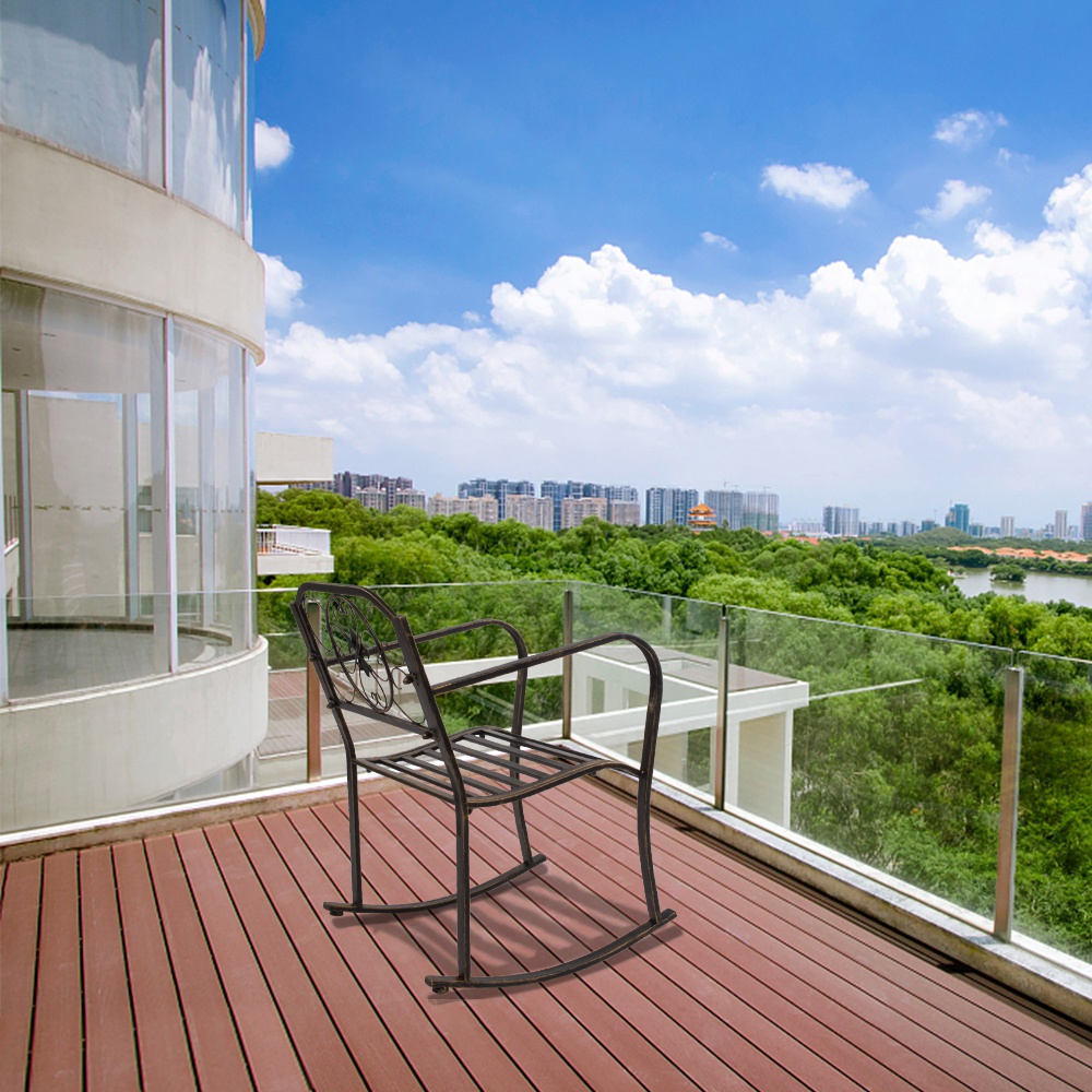 YAHaOLHGD Rocking Flesh Flat Tube Solid IronsUnique Single Bronze Color