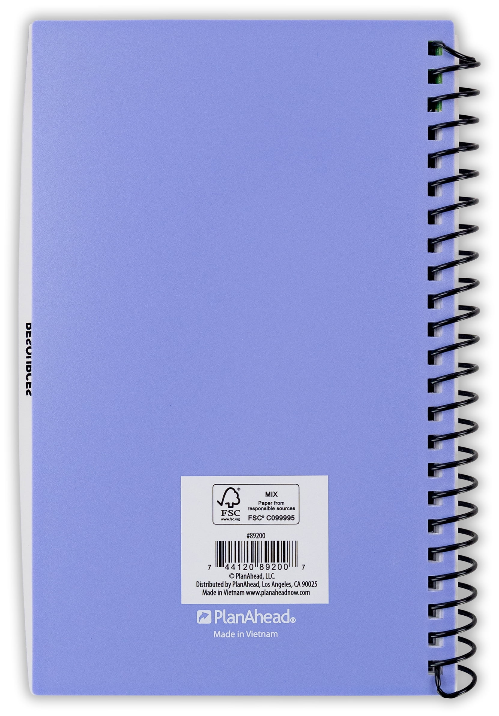 PlanAhead Weekly/Monthly Student Planner, July 2023 - June 2024 (5.5