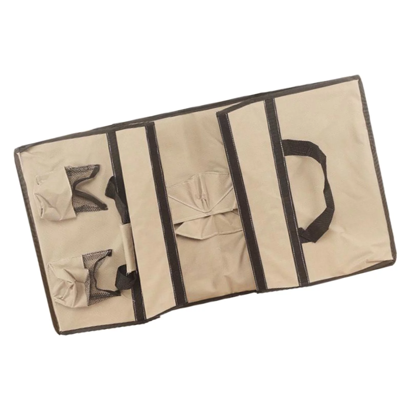 Camping Cart Liner Shopping Cart Cloth Pocket Durable Wear Resistant Portable Garden Cart Cover Collapsible for Travel Camping Cart Outside A