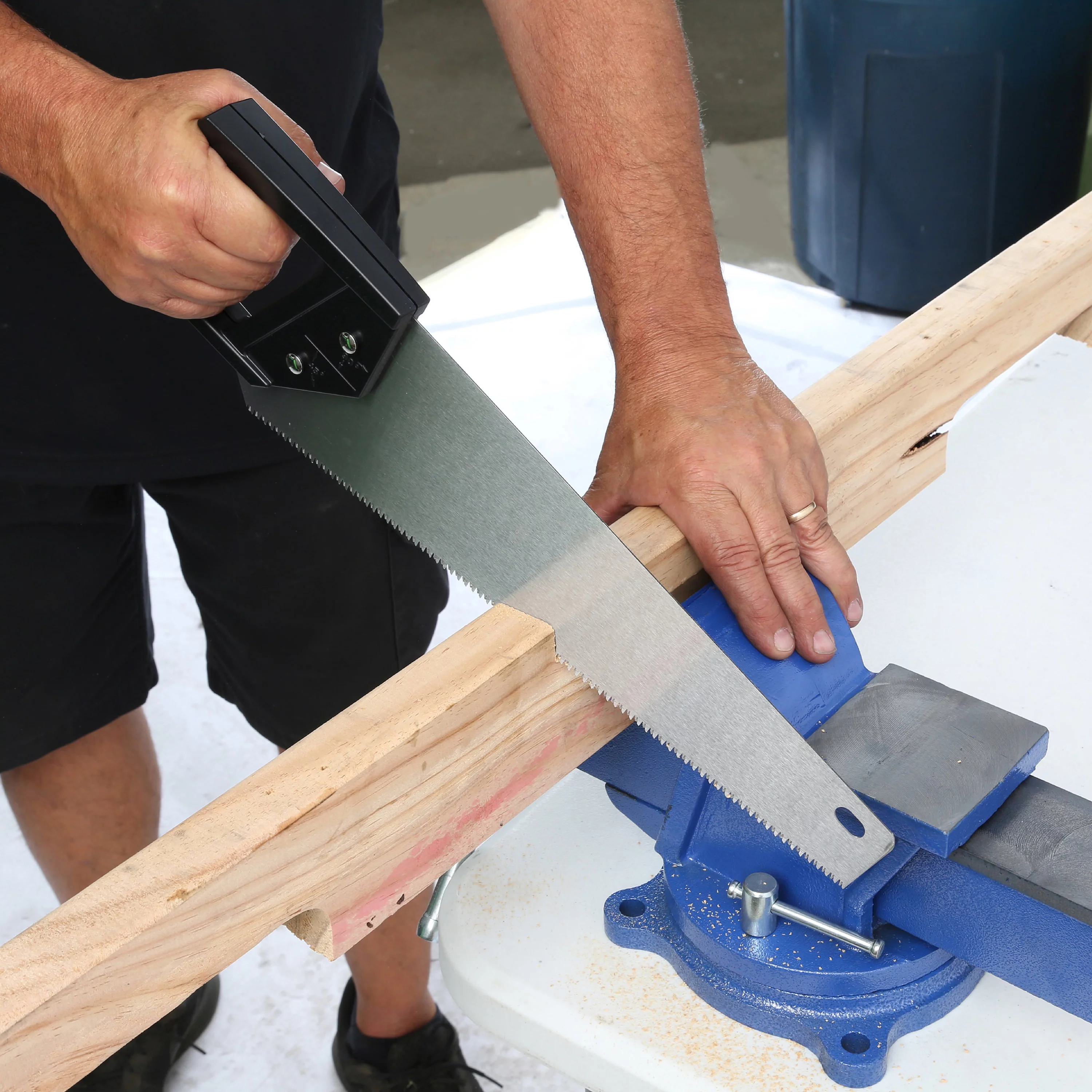 Hyper Tough 15-Inch, 8 Tooth Per-Inch Handsaw, 935PL15