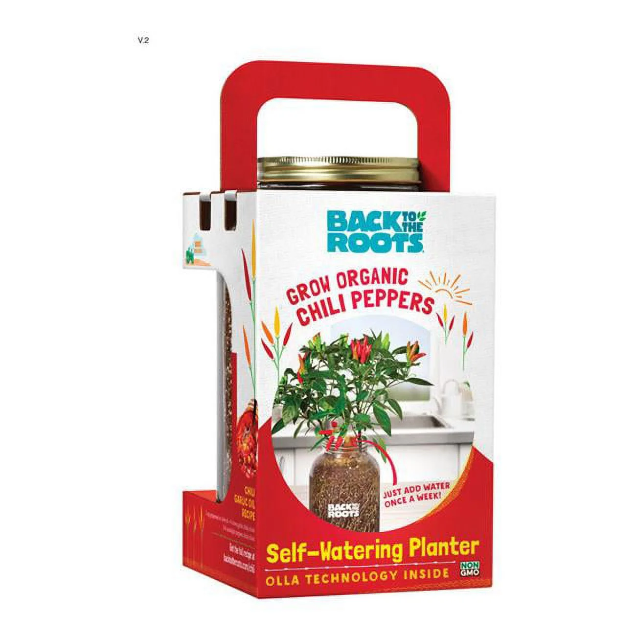 Back to the Roots Self-Watering Planter Grow Kit 1 pk
