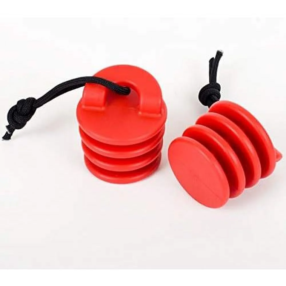 Scupper Stoppers - Pack Of 2, (Large, Red)