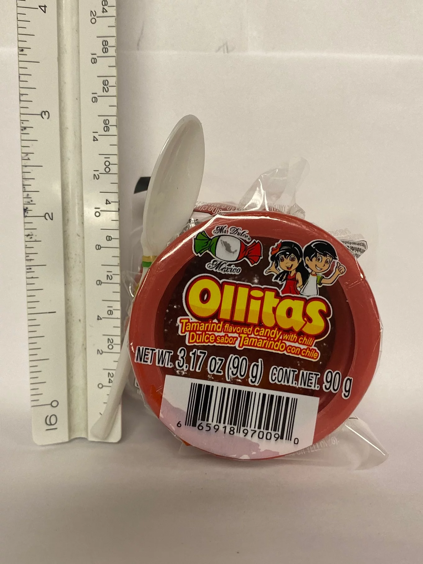 Mi Dulce Mexico Ollitas Tamarind Flavored Candy with chili, 6 ea