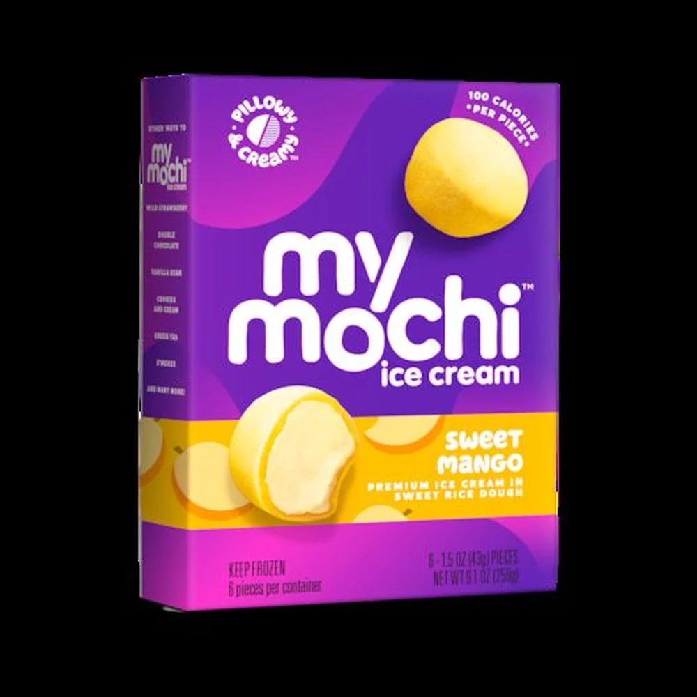 My Mochi Sweet Mango Ice Cream, 9.1 Ounce -- 12 per case