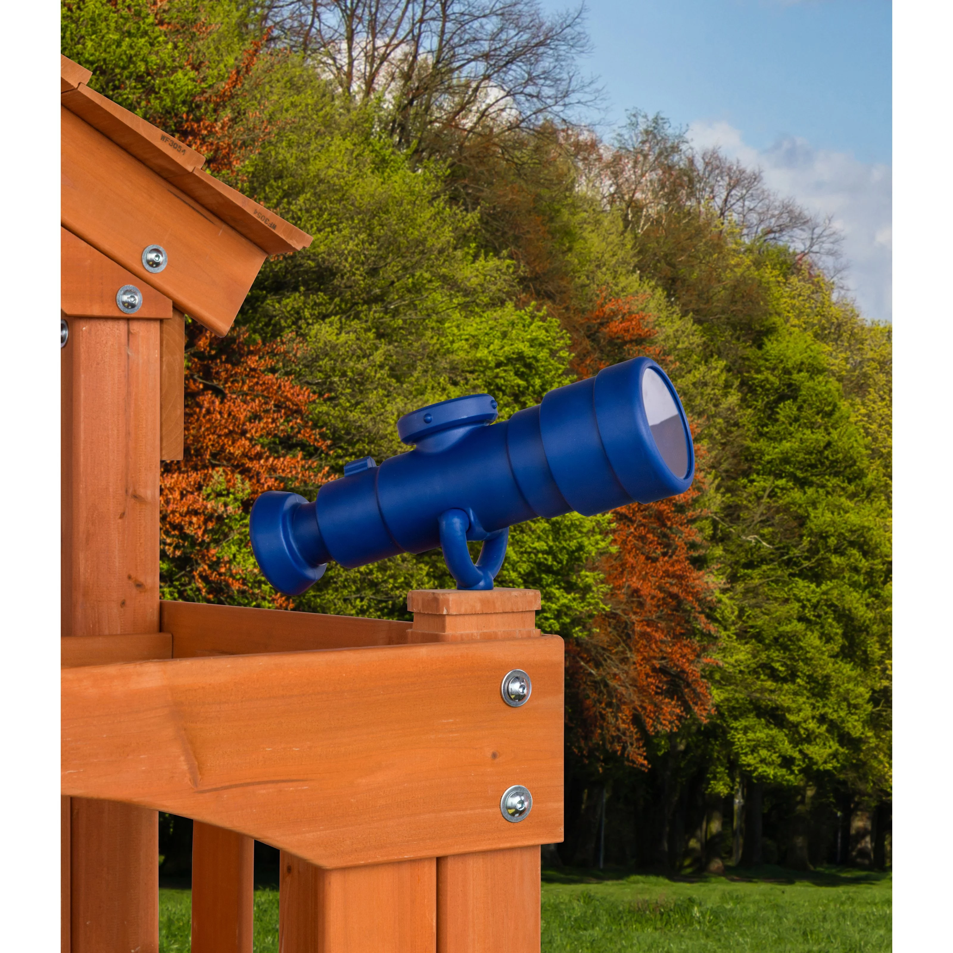 Creative Cedar Designs Playset Telescope- Blue