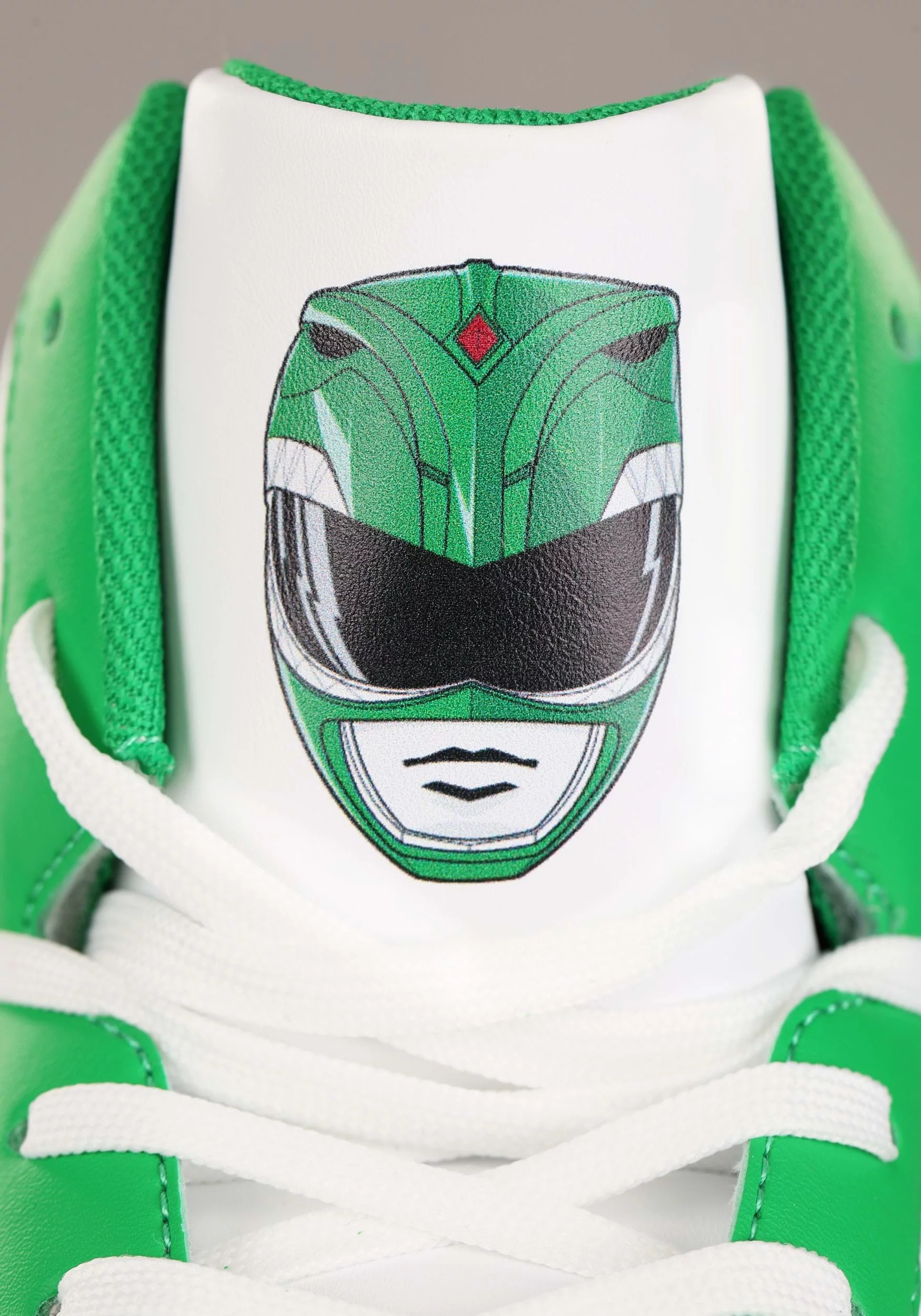 Costume Inspired Green Power Rangers Sneakers