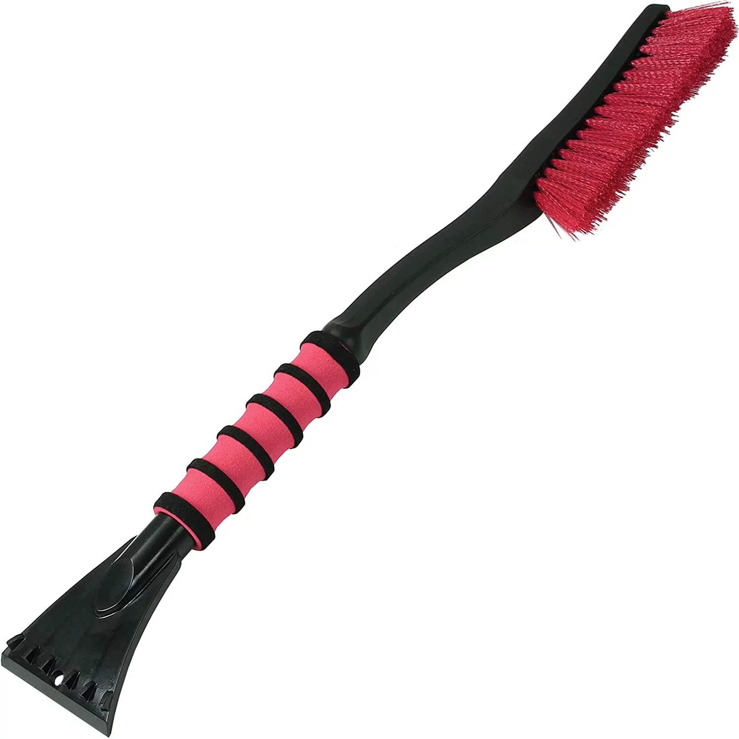 Mallory Cool Tool Snow Brush w/Integrated Scraper w/Foam Grip Handle, ASSORTED COLORS, 26