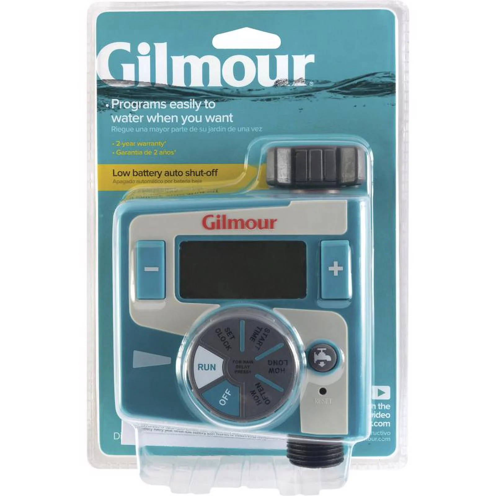 1 Pc, Gilmour Programmable 1 Zone Water Timer