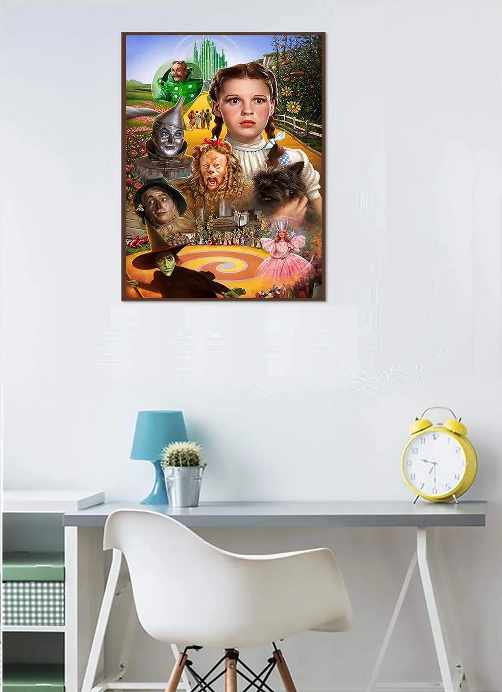 5D Diamond Painting Kits for Adults, The Wizard of Oz Diamond Art with Full Tools Accessories,DIY Full Drill Diamond Dots Rhinestone Diamond Arts Kits for Home Wall Decor Gifts 12x16inch