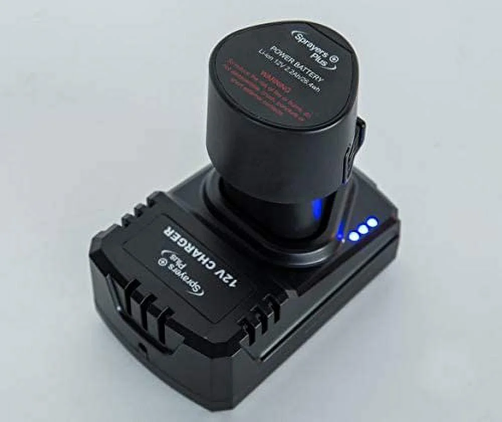 YOUB BL25E Battery Sprayer - 12V Lithium-ion, Sanitation, Bleach & Carpet Cleaning, 2 Gallon