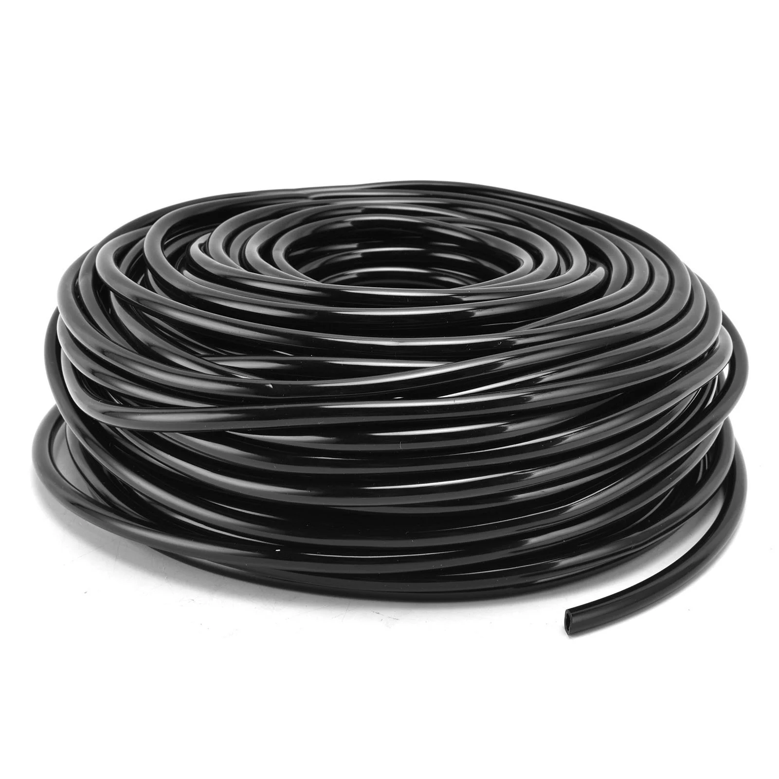 TKSE 50M Drip Hose Set, 50m/164ft 4/7 Drip Irrigation Tubing Pipe Flexible Hose for Garden Flower Bed Lawn Agriculture