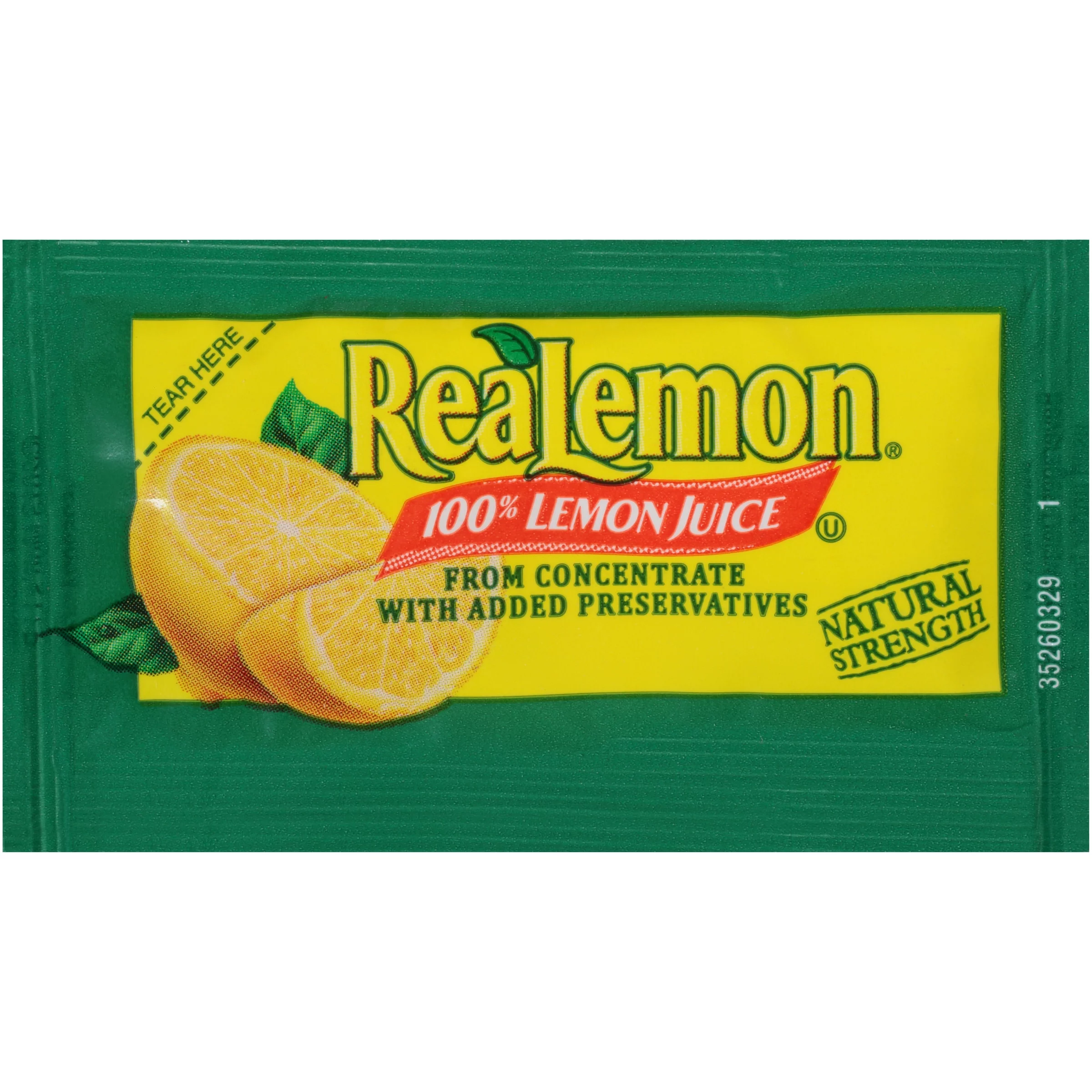 ReaLemon Lemon Juice Single Serve, 200 ct Casepack