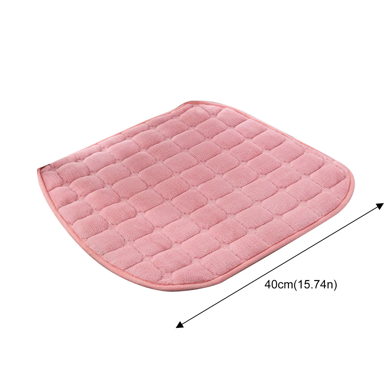 Soft And Comfortable Plush Chair Cushion With Fixed Rope Non Slip Winter Warm Seat Cushion Comfortable Dining Chair Cushion Suitable For Home Office Patio Dormitory Library Wagon Cushion Seat