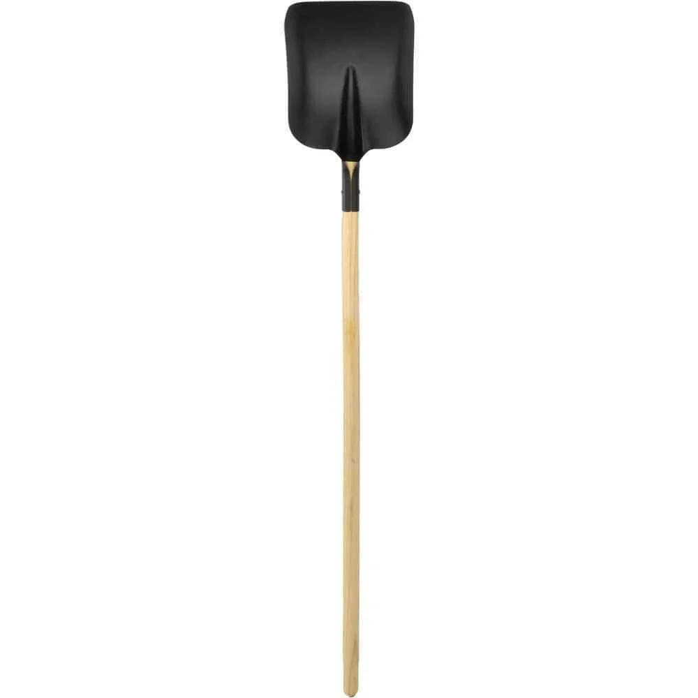 PRO SOURCE Long-Handle Shovel: Square Steel Blade, 48