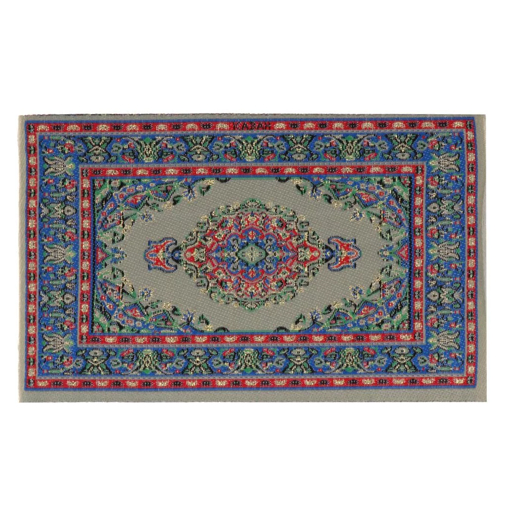 Woven s - Dolls House Toy Area Rugs - 1/12th