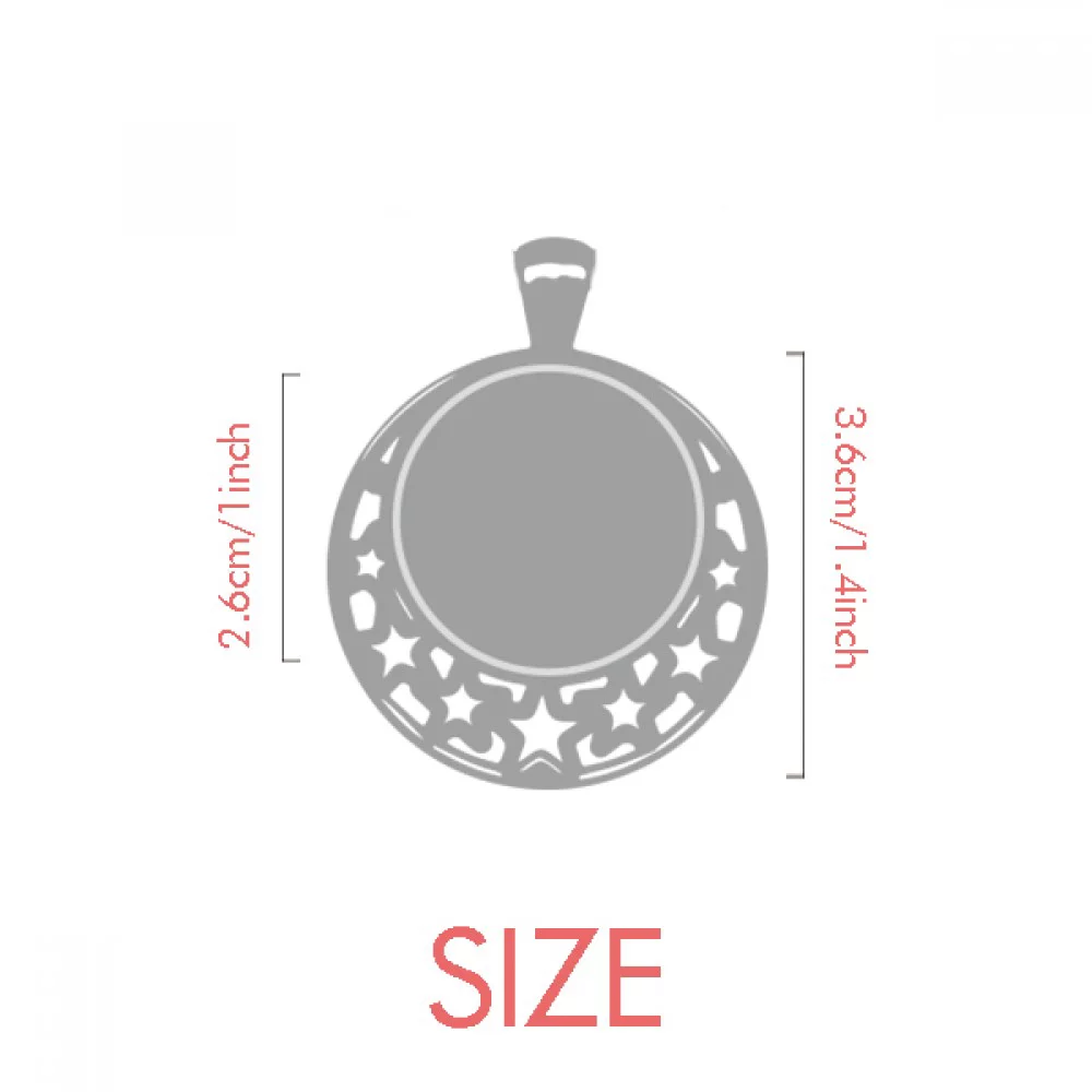 Saplings Insidious Small TV Face Original Necklaces Pendant Retro Moon Stars Jewelry