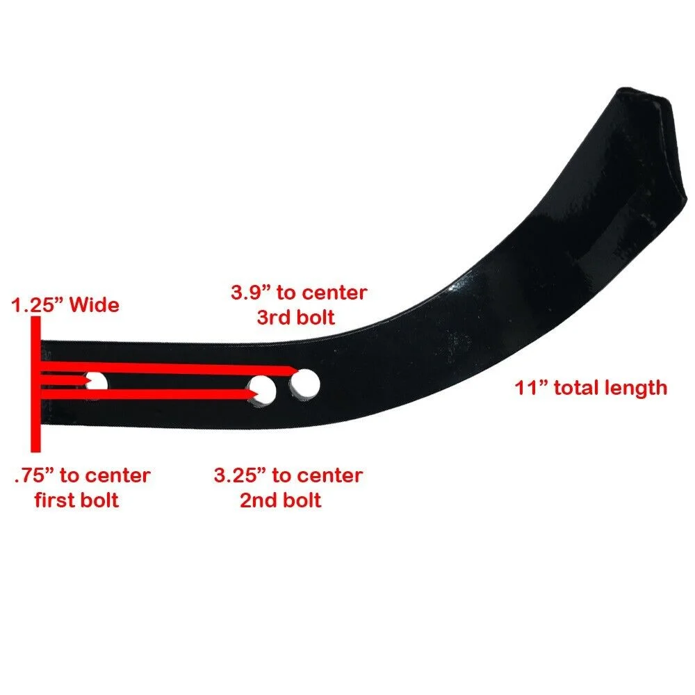 NEW TILLER TINES SET - FITS CRAFTSMAN, 6554J 4459J 4460J 6555J 8 TINES