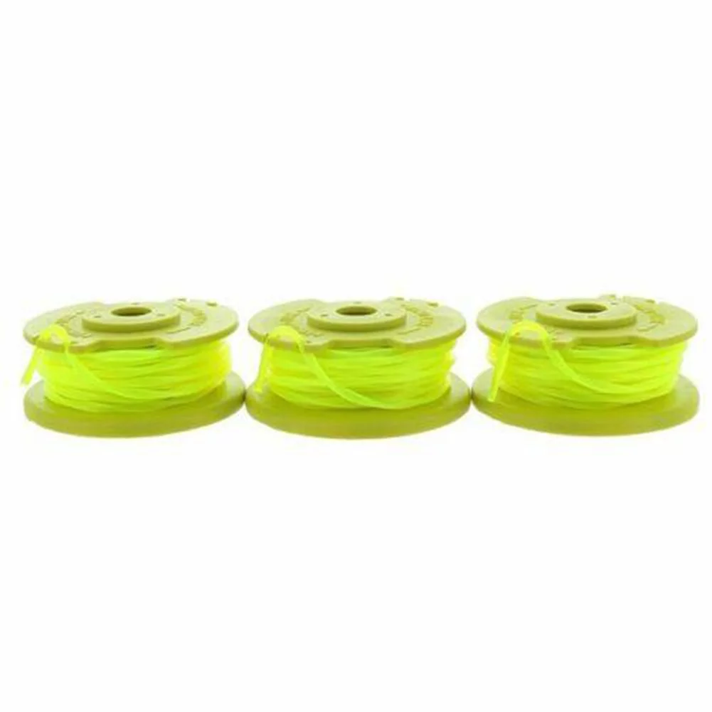 Yuri  For Ryobi Replacement Twisted 0.080 InString Trimmer Auto Feed Line Spools 6Pcs