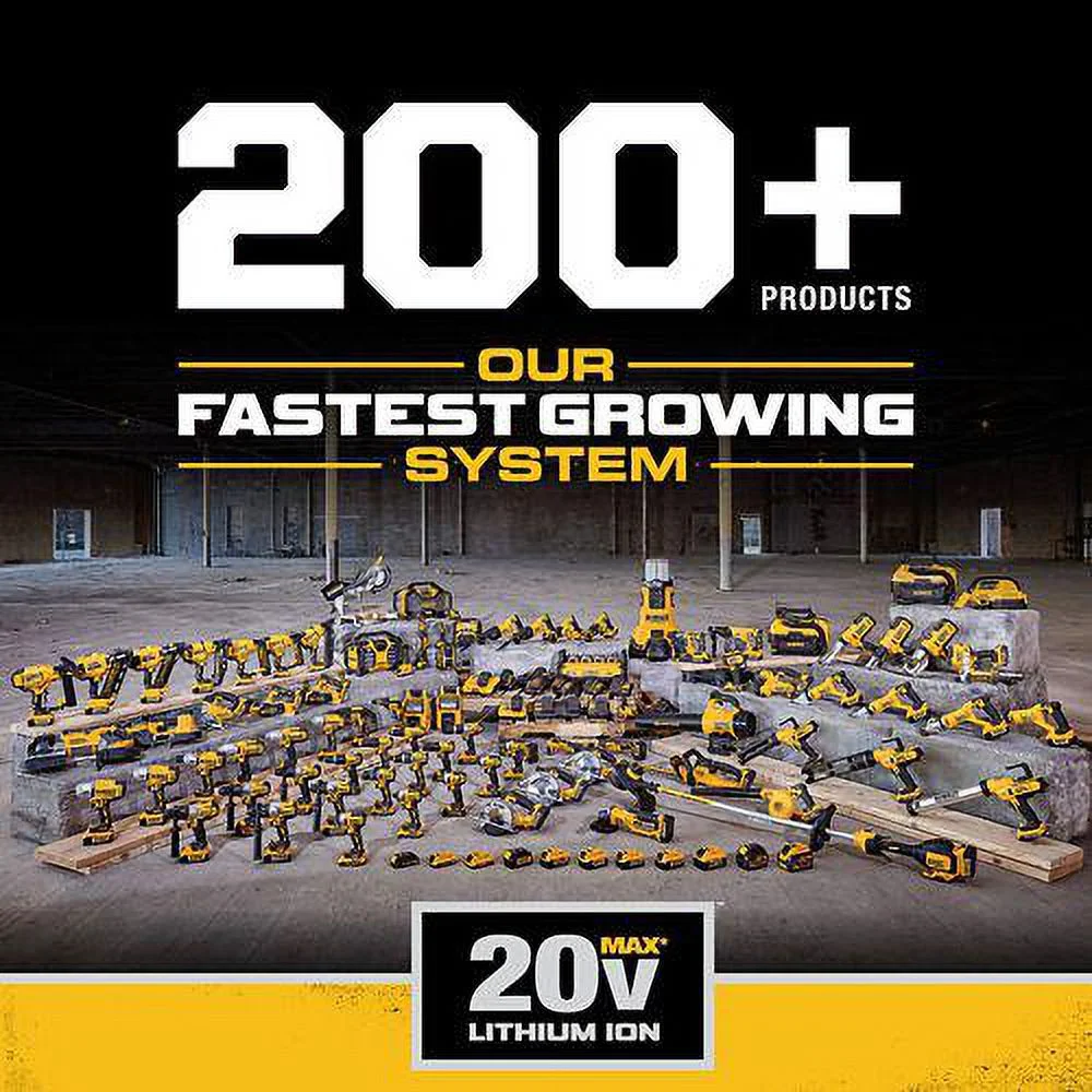 DeWALT DCPS620M1 8 in. 20V Cordless MAX XR Pole Saw 4Ah Kit, 15 ft. Reach