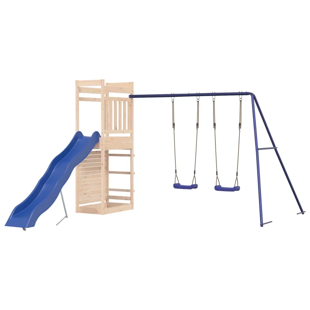 Walmeck Playset Solid Wood Pine