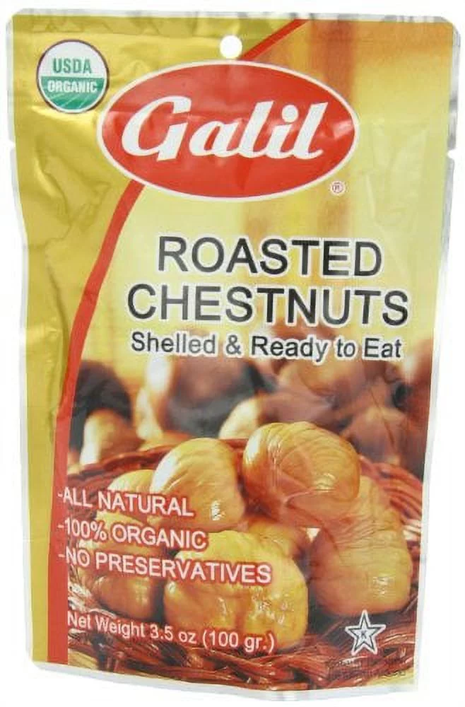 Roasted Chestnuts, 3.5-Ounce Pouches (PACK OF 12)