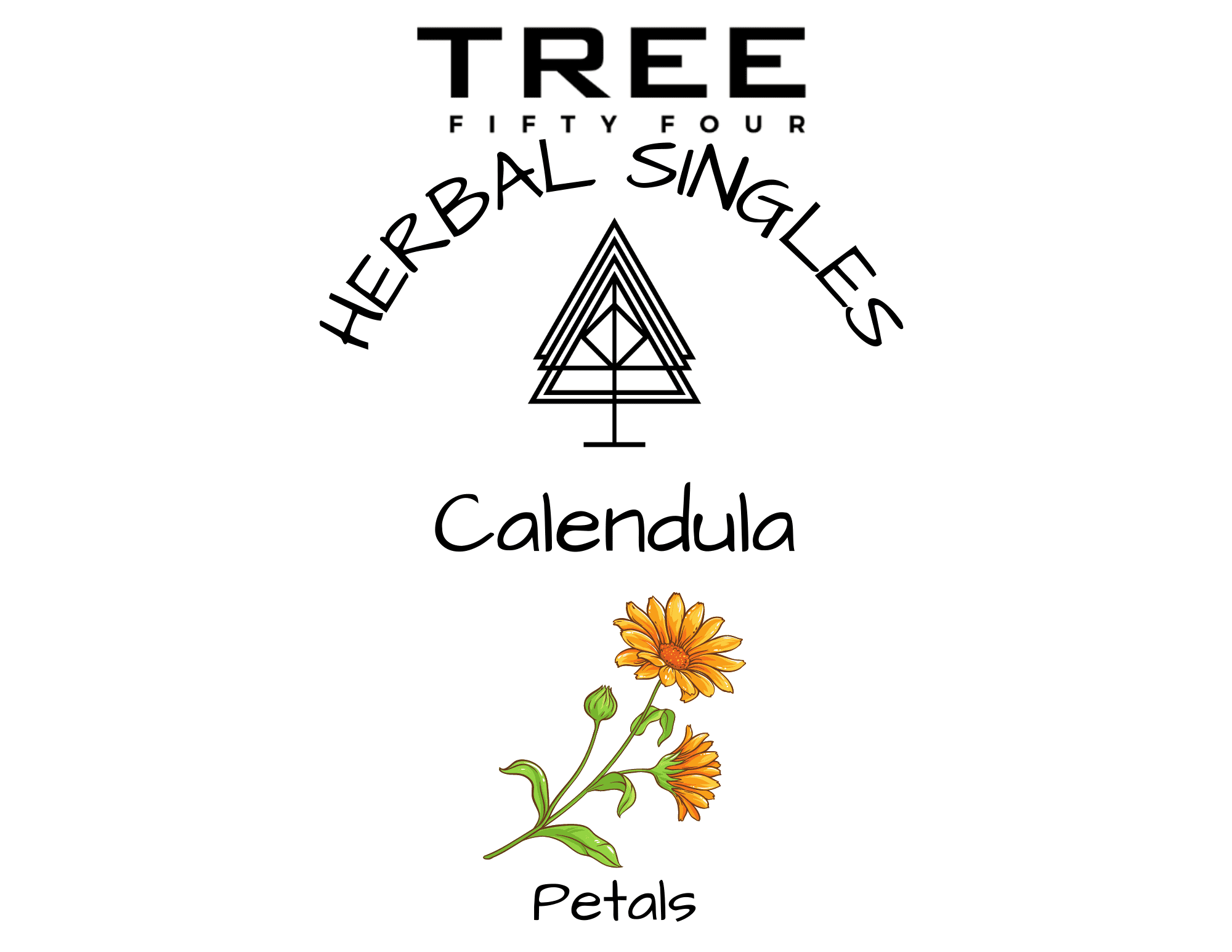 Calendula Petals | Organic, Bulk Size 16 oz | Tree Fifty Four