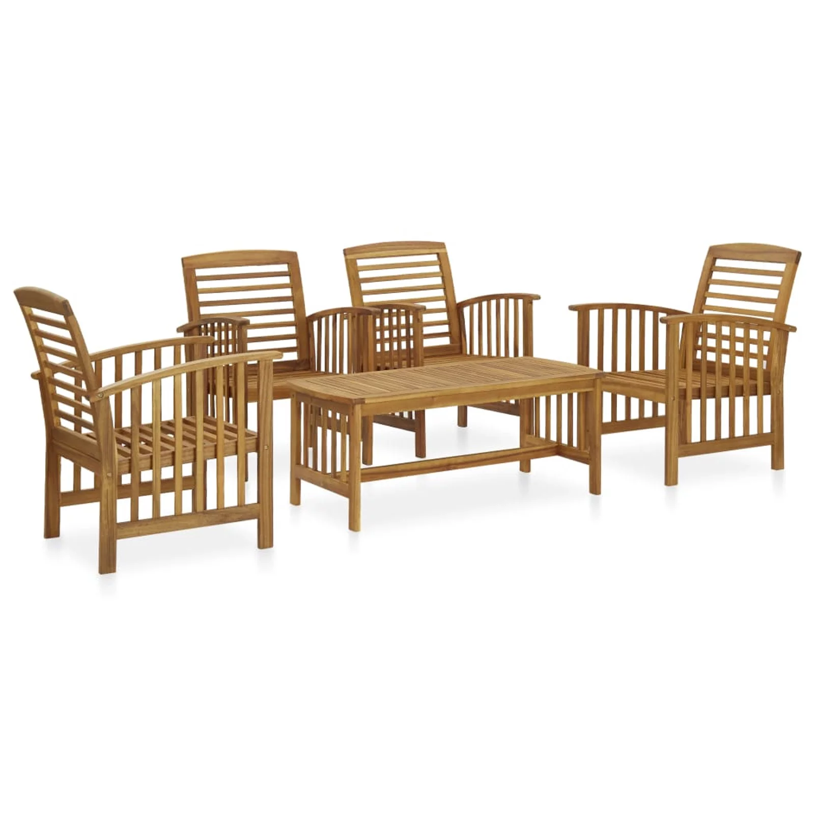 Irfora parcel,Piece Patio Set Furniture Set Patio Furnature5 Set5 Piece Patio FurnatureTable WoodPiece Conversation Set Coffee Table Wood Set 4 Chairs Chusui