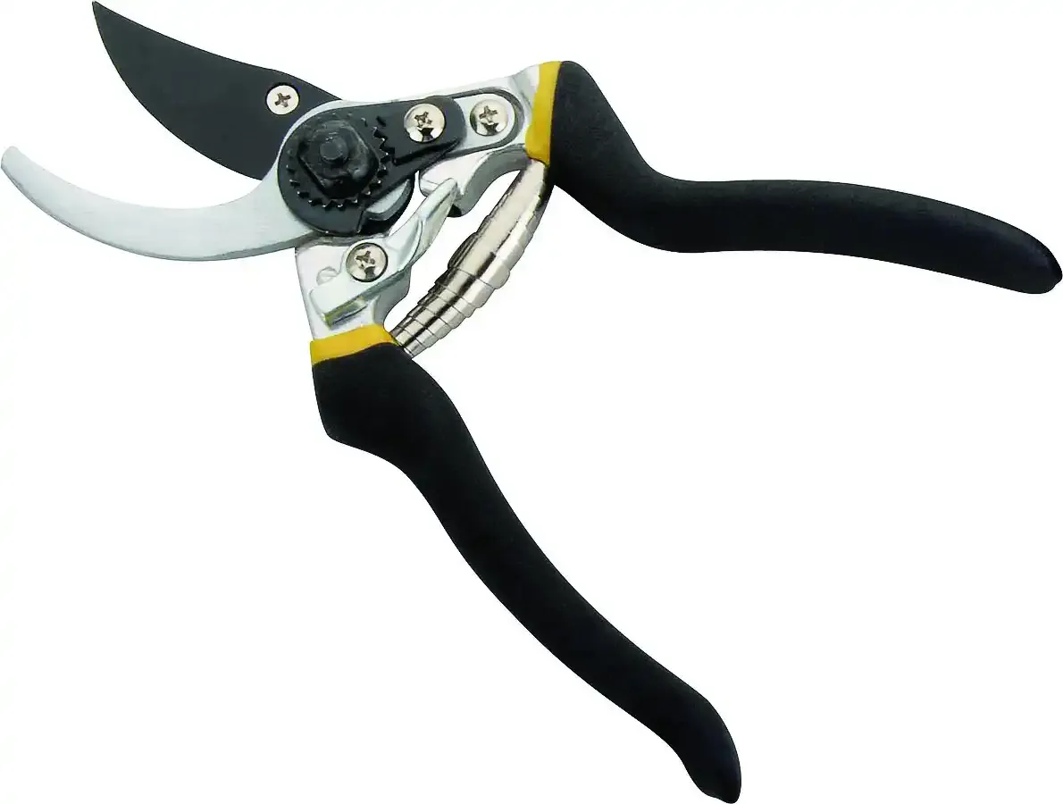 Mintcraft GP1004 Mintcraft Garden Pruning Shear, 1/2 Inch Cutting Capacity, Steel Blade, Aluminum Handle, Cushion-Grip Handle