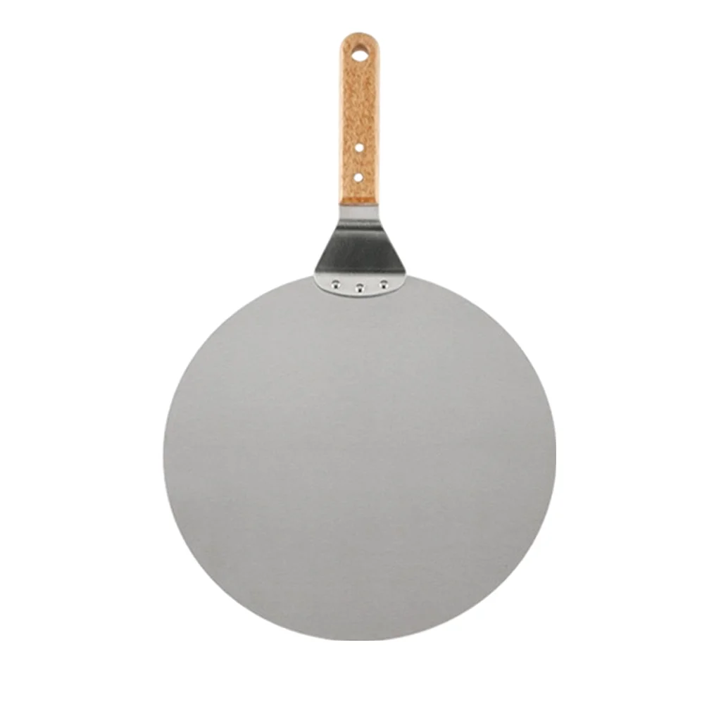 12'' Pizza Peel Paddle Shovel Baking Pizza Bread Baker Oven BBQ Spatula Tool