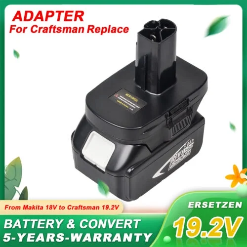 Battery Adapter For Makita 18V Li-ion Battery Convert to For Craftsman 19.2 V