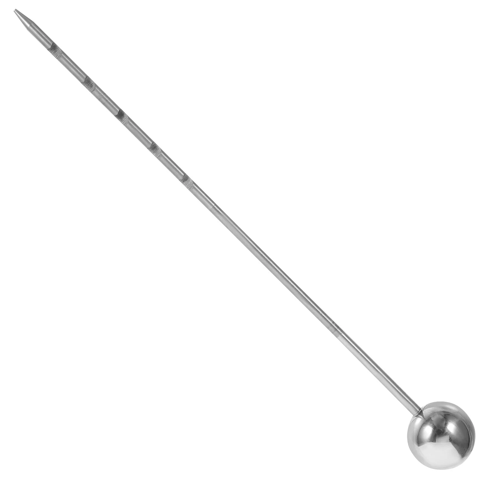 Jibingyi 1 Set Metal Soil Sampler Soil Probe Stainless Steel Tubular Soil Sampler Probe