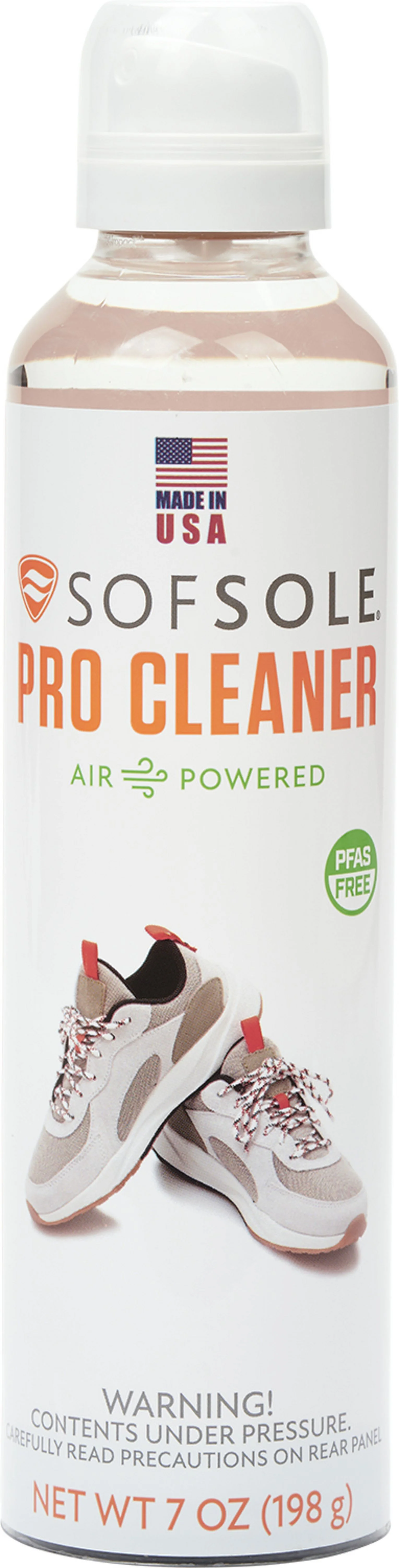 Sof Sole Air Powered Pro Shoe and Apparel Cleaner 7 oz