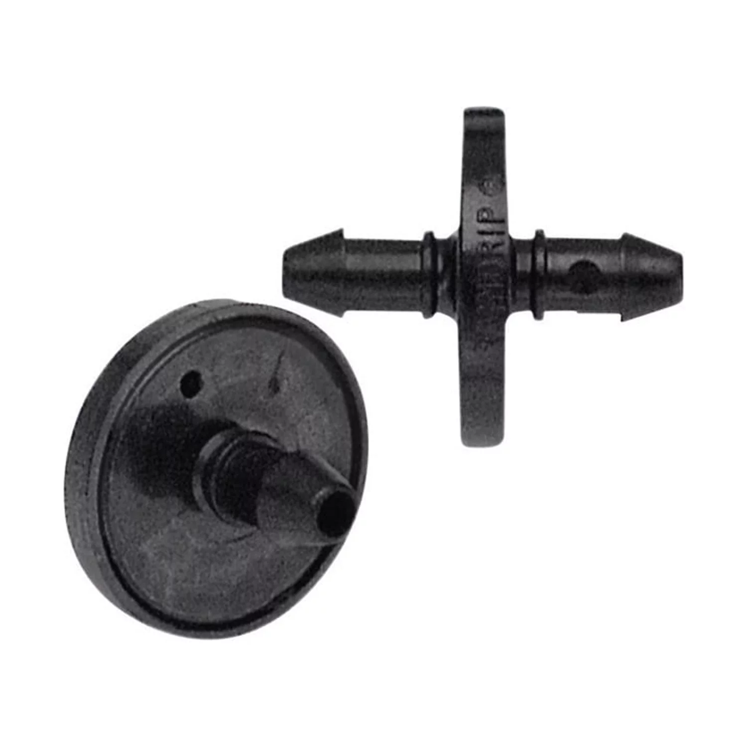 Raindrip 117025B 1Gph in-Line Dripper, Black