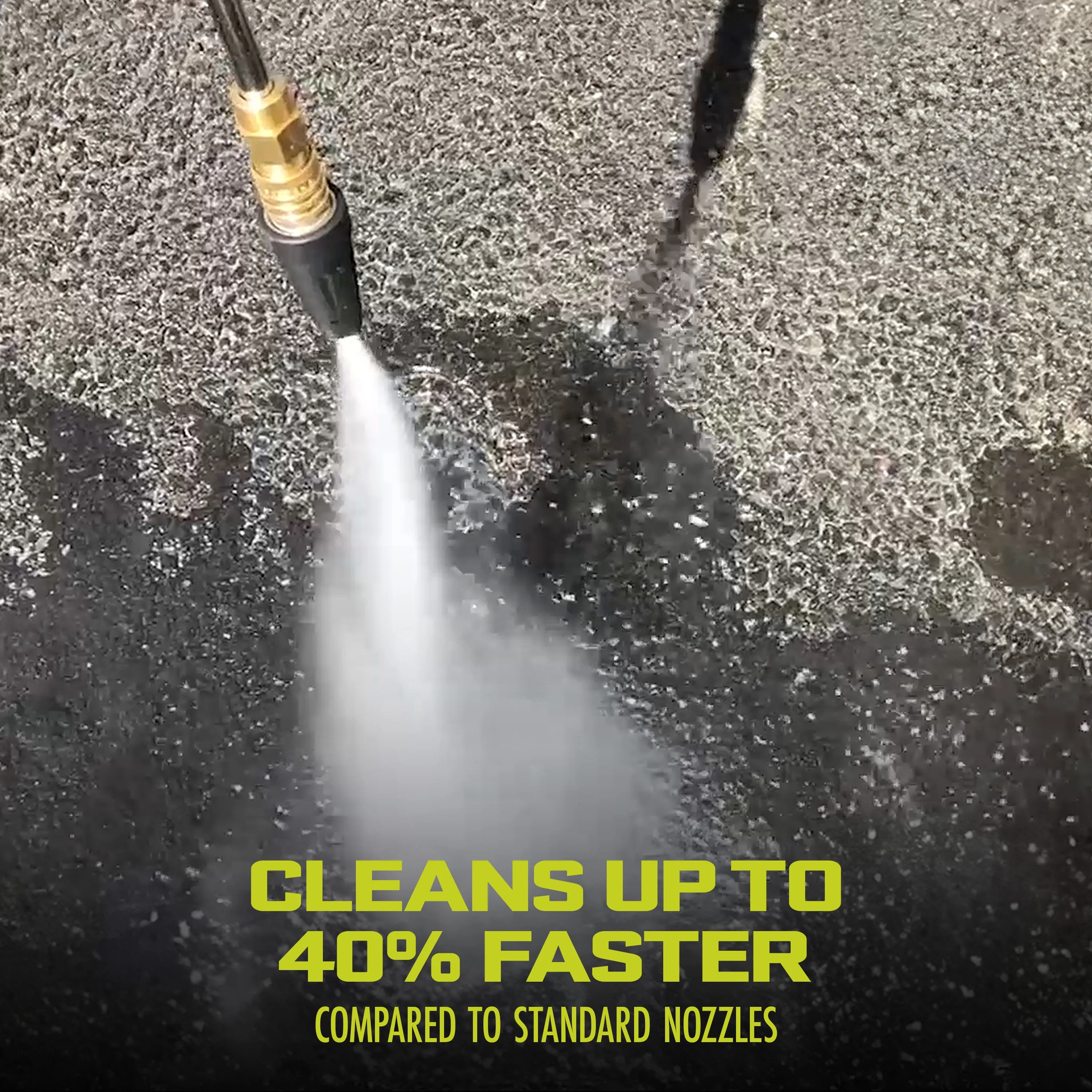 Sun Joe Universal Turbo Head Spray Nozzle Pressure Washer Attachment, 1/4