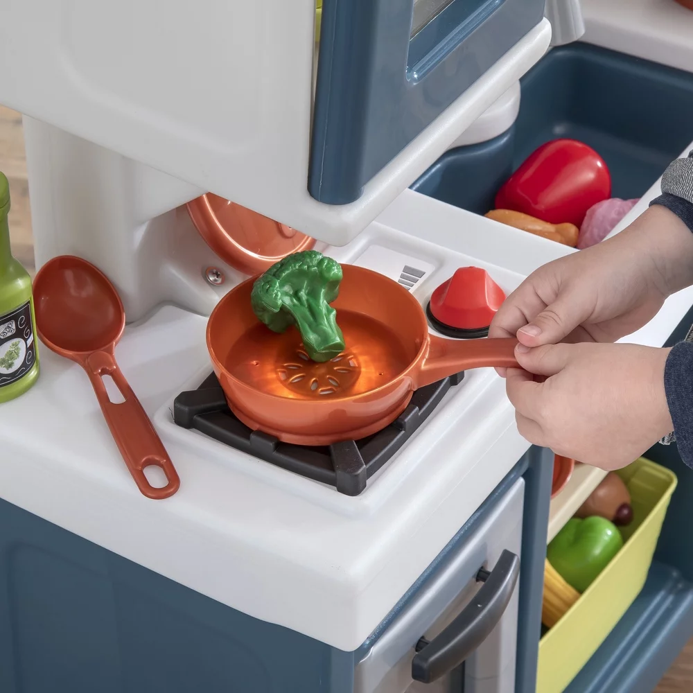 Step2 Modern Farmhouse Kitchen Kids Kitchen Play Set