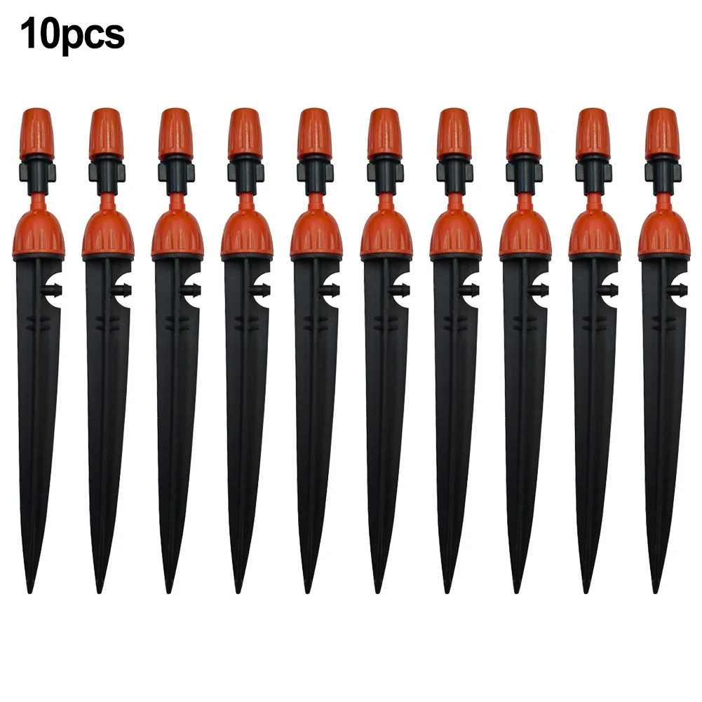 10X Auto Lawn Garden Watering Spray Misting Nozzle Sprinkler Irrigation System