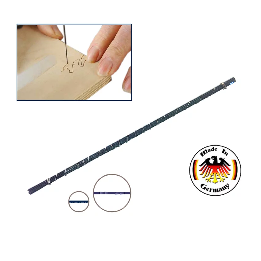 Sawblade to Cut Wood #2 Cutting Horn, Plastics, Wax-144 Pcs Pinguin Silber