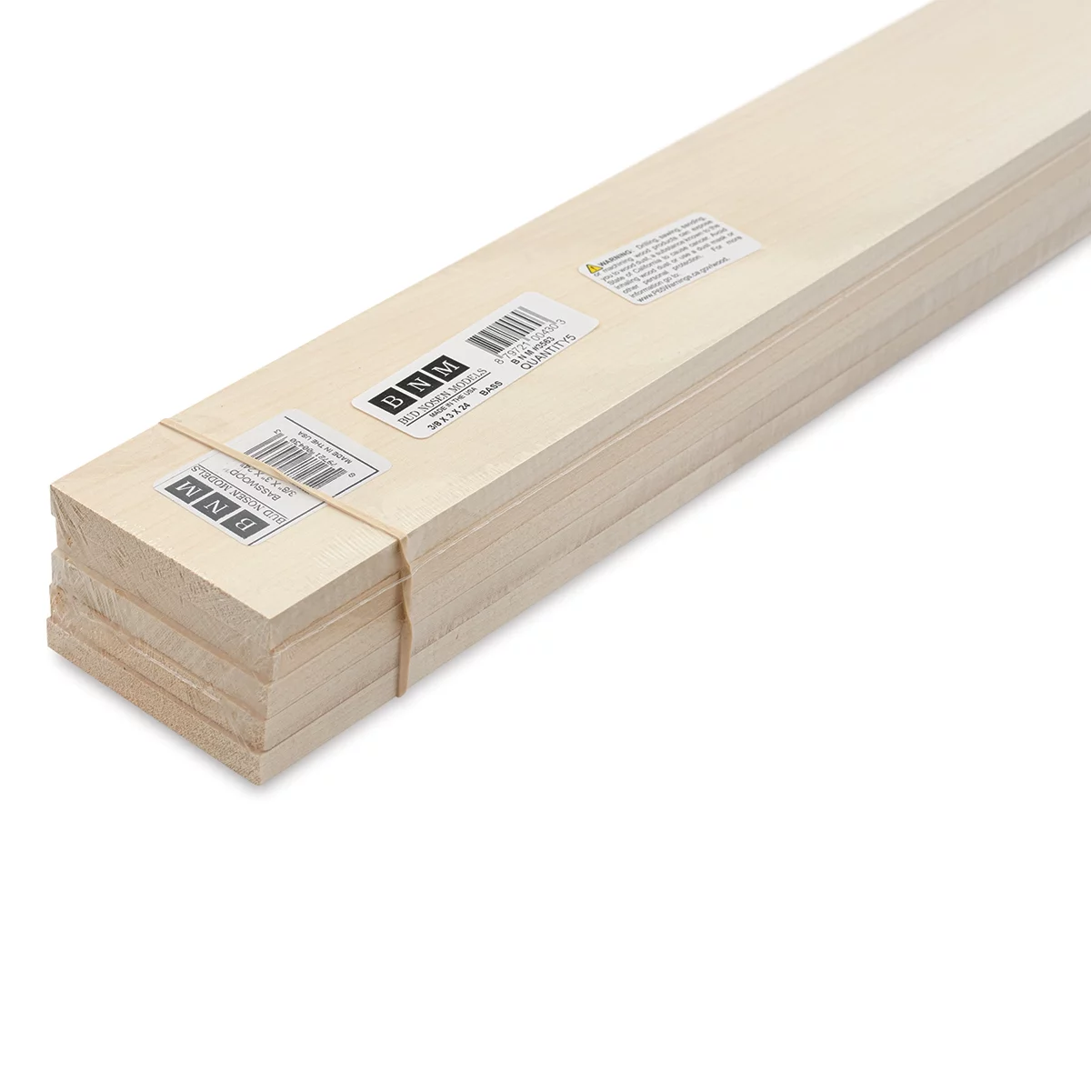 Bud Nosen Basswood Sheets - 3/8