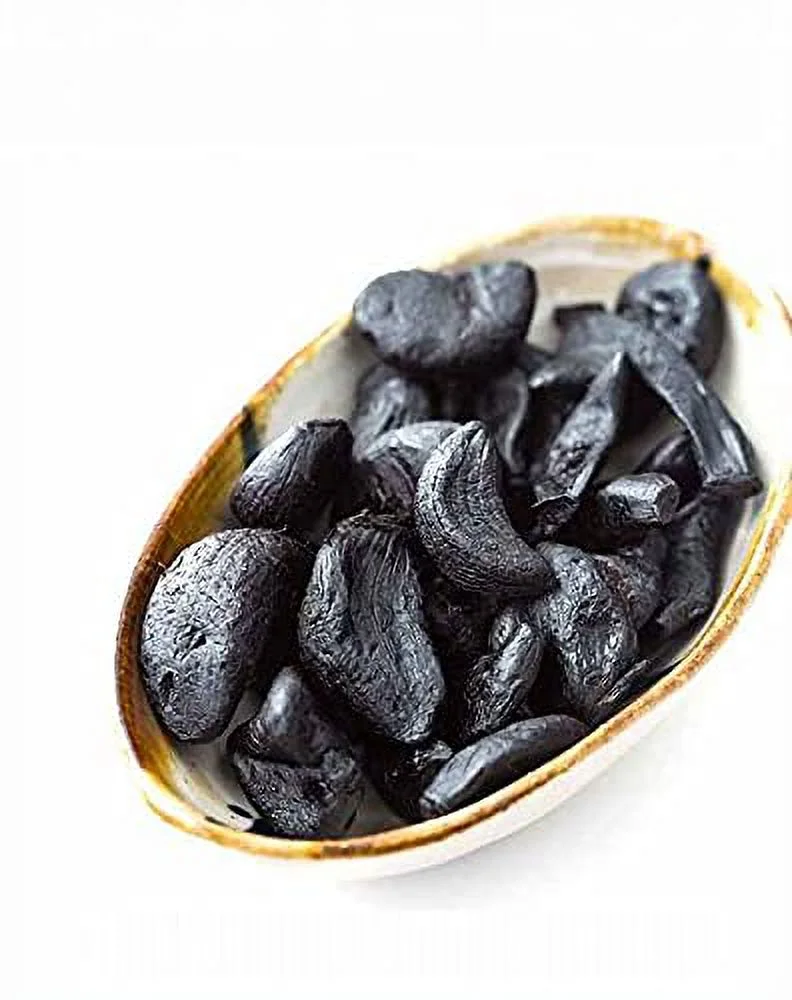 Aaswad Black Garlic Aaswad Peeled Black Garlic (60 Grams)