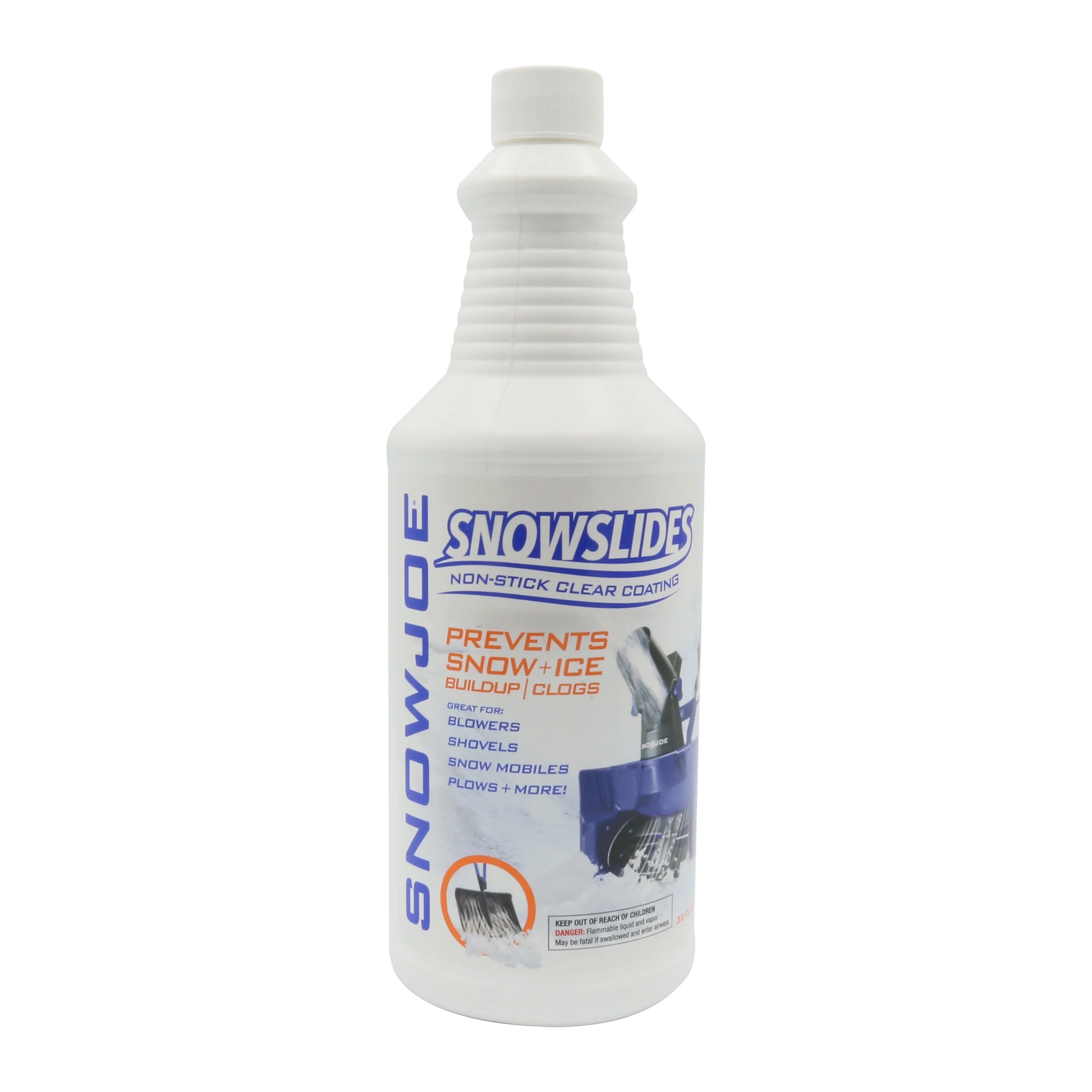 Snow Joe SJ-SNS01 SnowSlides Spray, 32 Oz, Non-Stick, Clear Coating