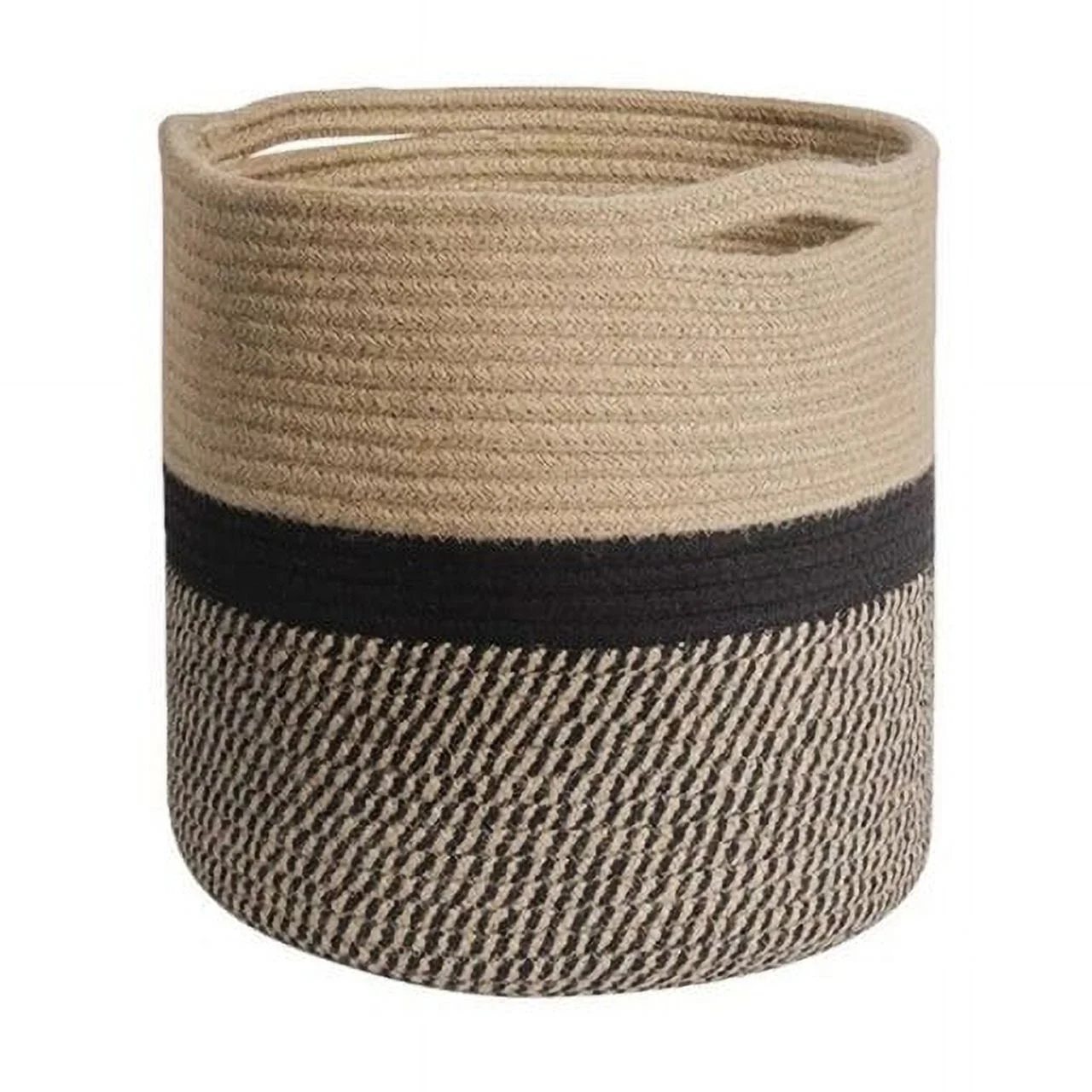 Hand Woven Straw Planter Basket Indoor Outdoor  Flower Pot Plant Container  Living Room Decoration