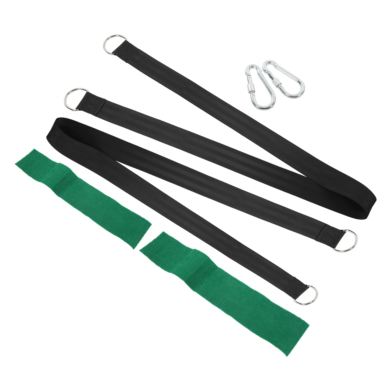 DEWIN Tree Swing Hanging Kit 1000kg Bearing Mosquetón Gancho Correa Set para Porche al Aire Libre Camping