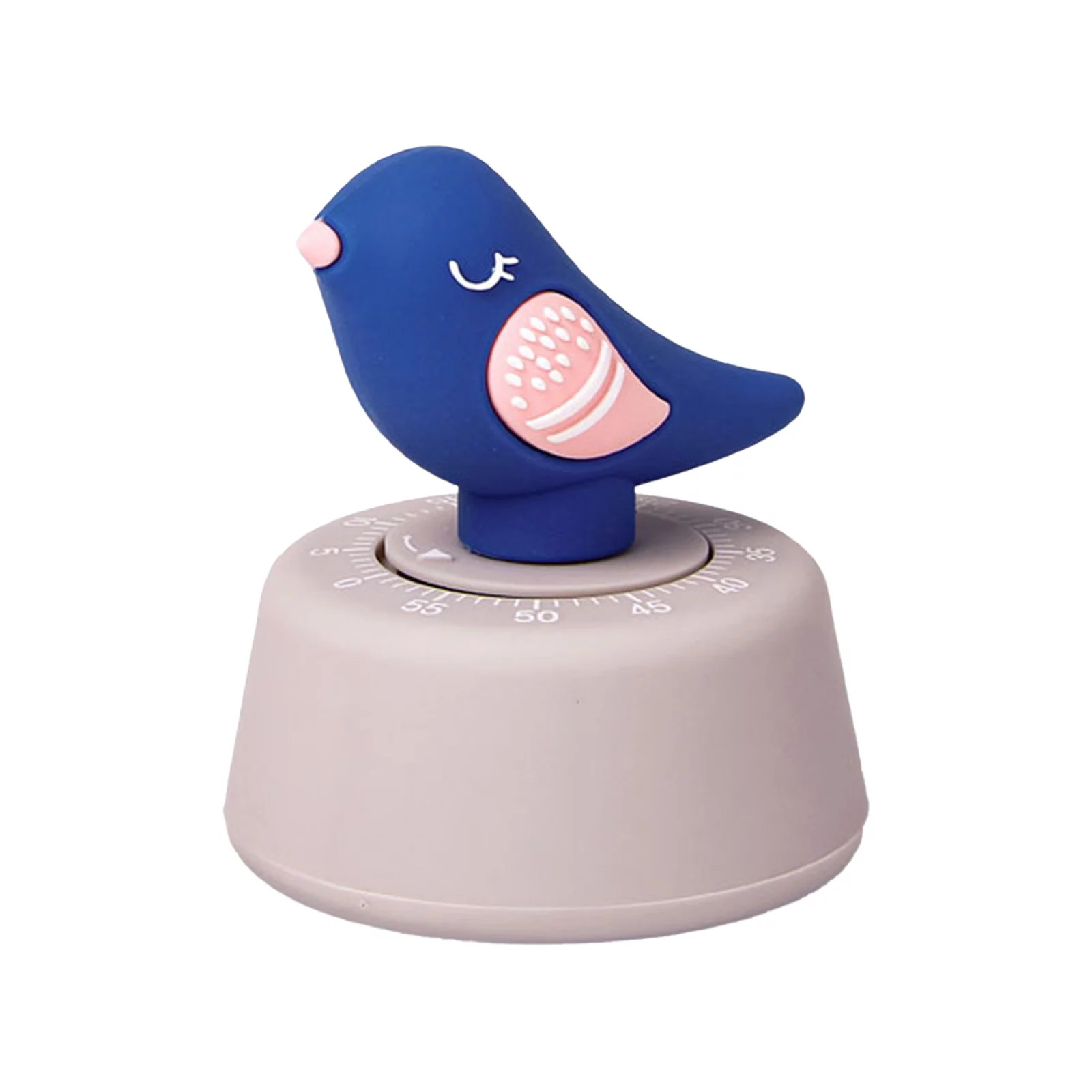 Chirpy Bird Countdown Timer Student Study Time Kitchen Timer Mechanical Reminder Pocket Pro Timer Stopwatch with Timer Stopwatch Oven Bags for Cooking 30 Second Sand Timer Kitchen Timer Wind up Hour