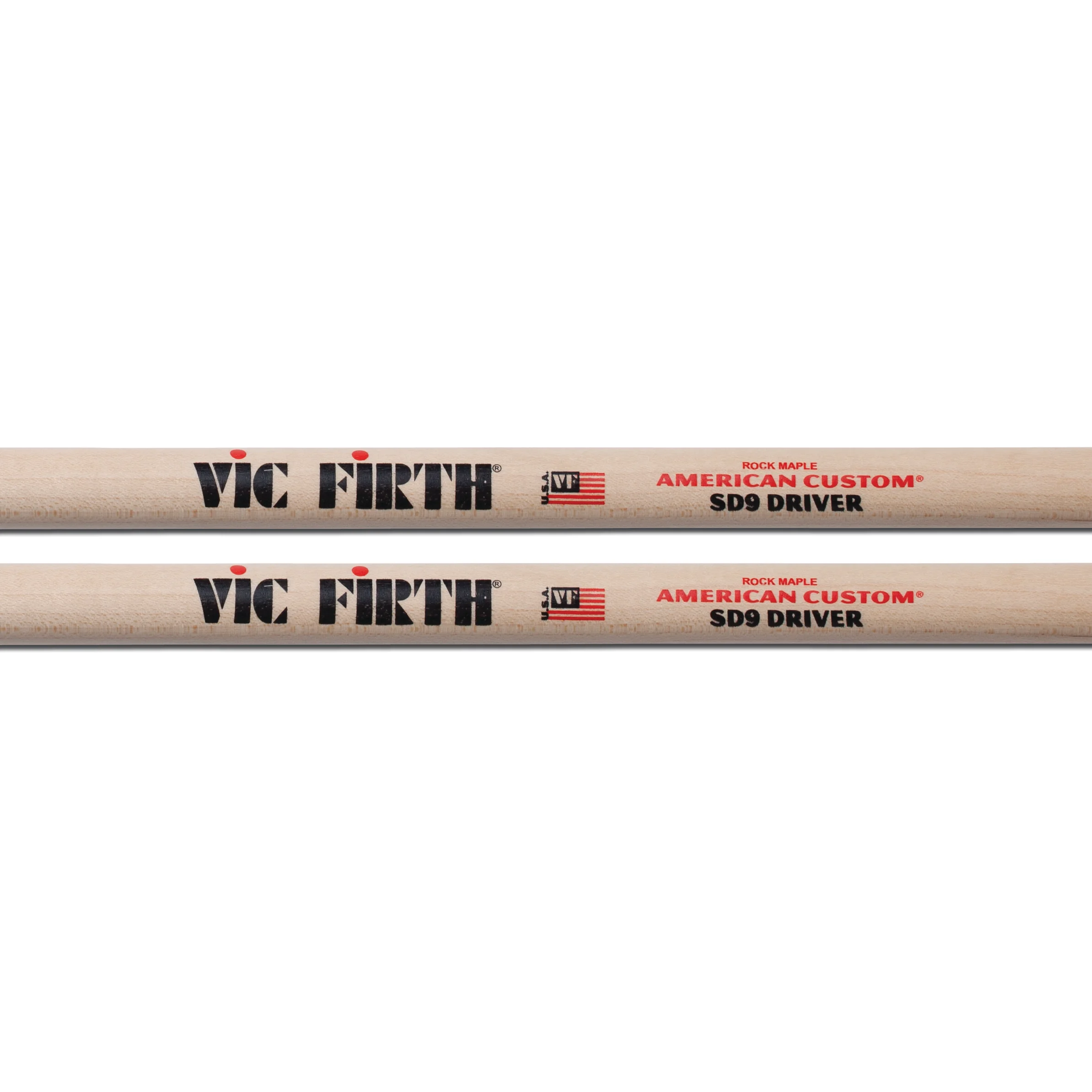 Vic Firth American Custom Driver Wood Tip Drumsticks