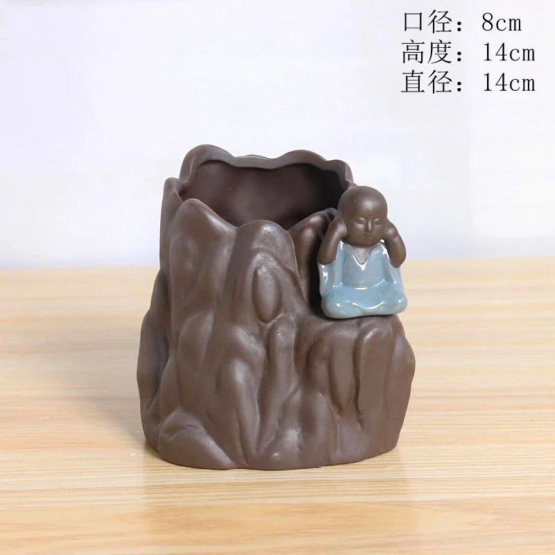 Ceramic Succulent Planters Wholesale - Bulk Succulent Pots for Green Plants - Desktop Planters