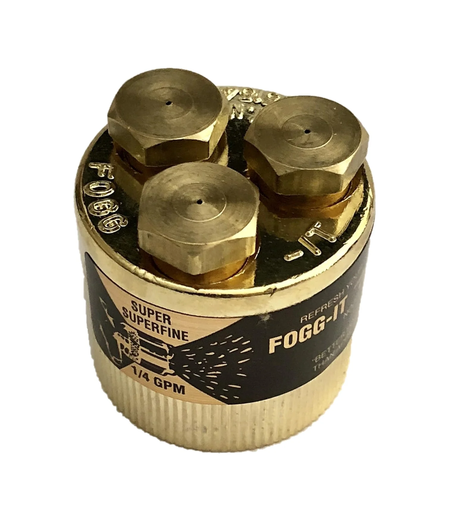 Fogg-It Nozzle - Super Super Fine Mist 1/4 GPM - 1 Nozzle by Dramm