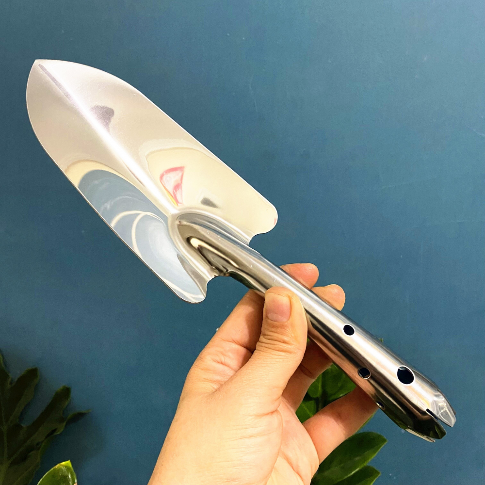 NSXXKJ Stainless Steel Flower Shovel, Comprehensive And Super Durable, Gardening And Beach Tool